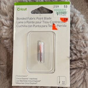 Cricut Bonded Fabric Blade with Silver Tip